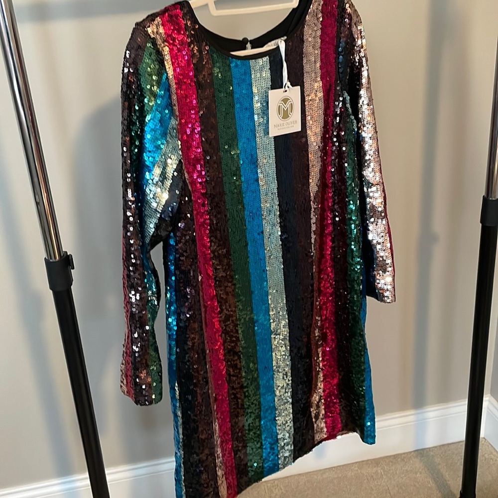 💎 Marie Oliver NWT Sequin Dress 💎